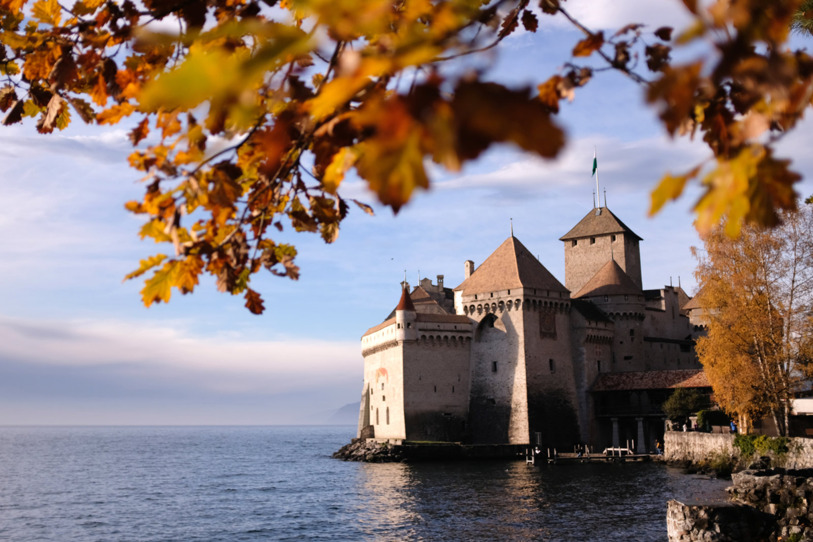 Chillon Castle is a top Swiss Travel Pass Museum