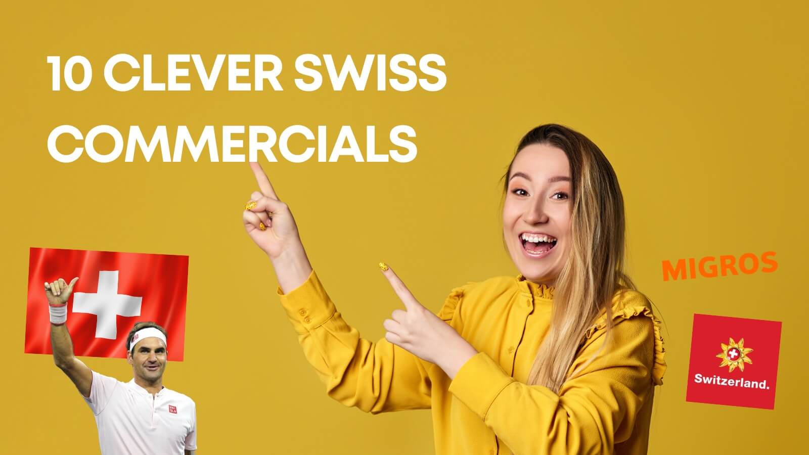 Clever Swiss Commercials - From Lindt to Migros and Roger Federer