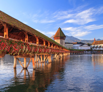 Lucerne Chapel Bridge - The Path to Free Public Toilets in Lucerne