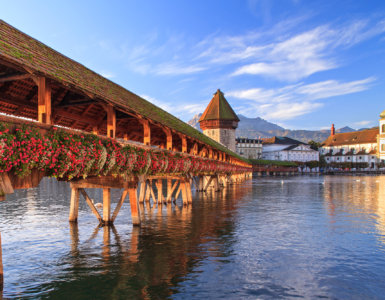 Lucerne Chapel Bridge - The Path to Free Public Toilets in Lucerne