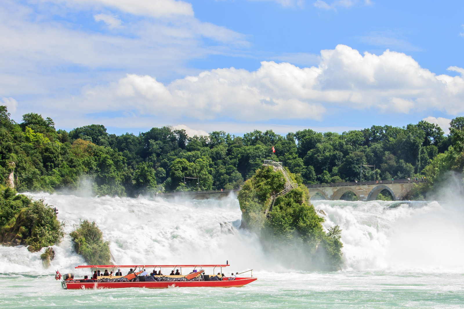 Switzerland Train Itinerary - Rhine Falls Neuhausen