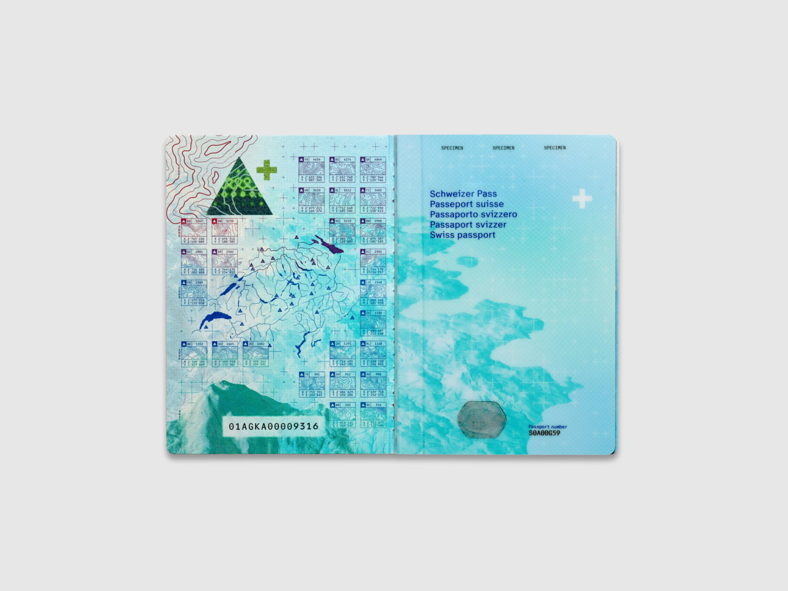 New Swiss Passport - Copyright Retinaa SA/Robin Bucher