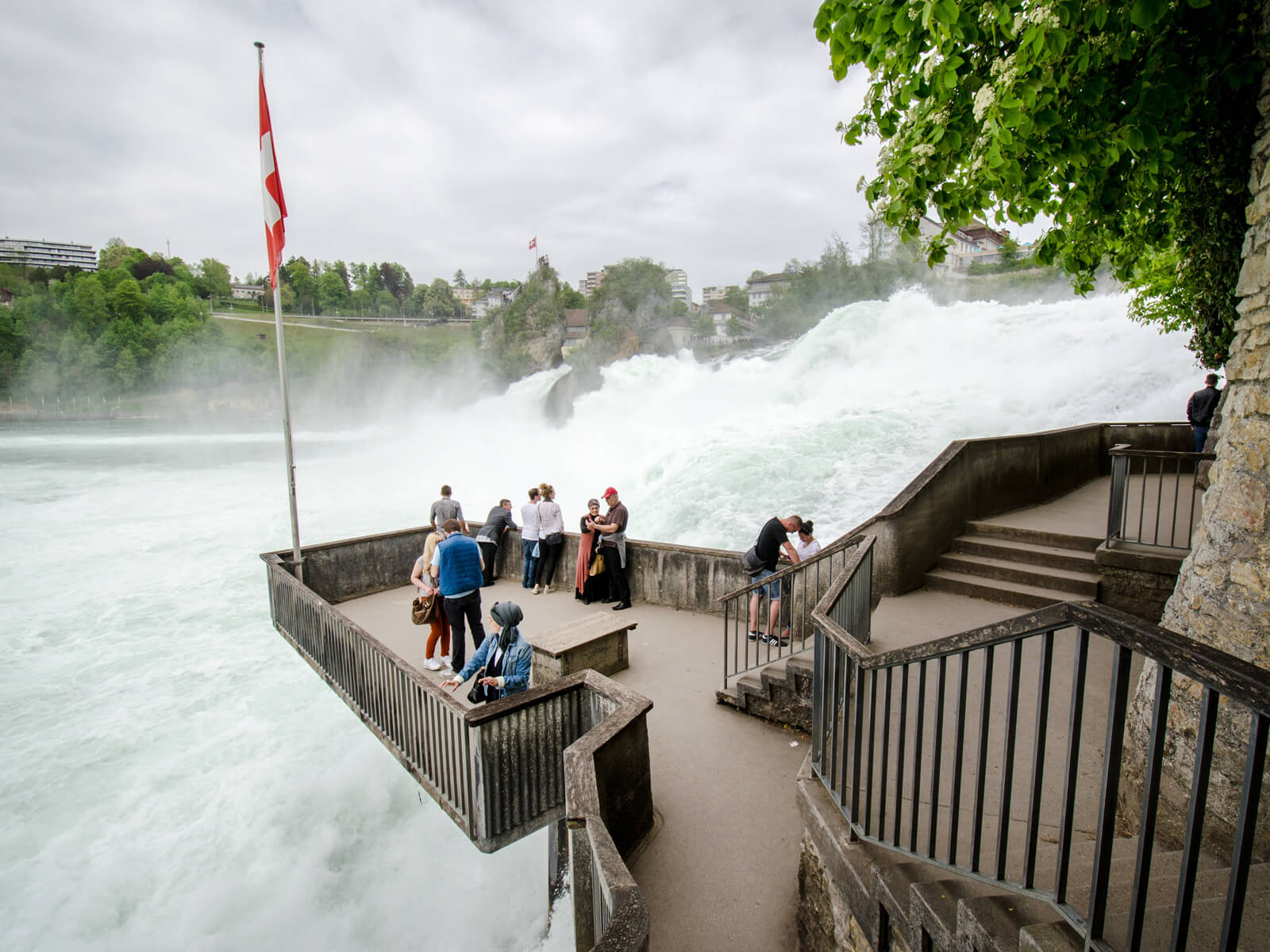 Places in Switzerland to see in your lifetime - Rhine Falls in Schaffhausen
