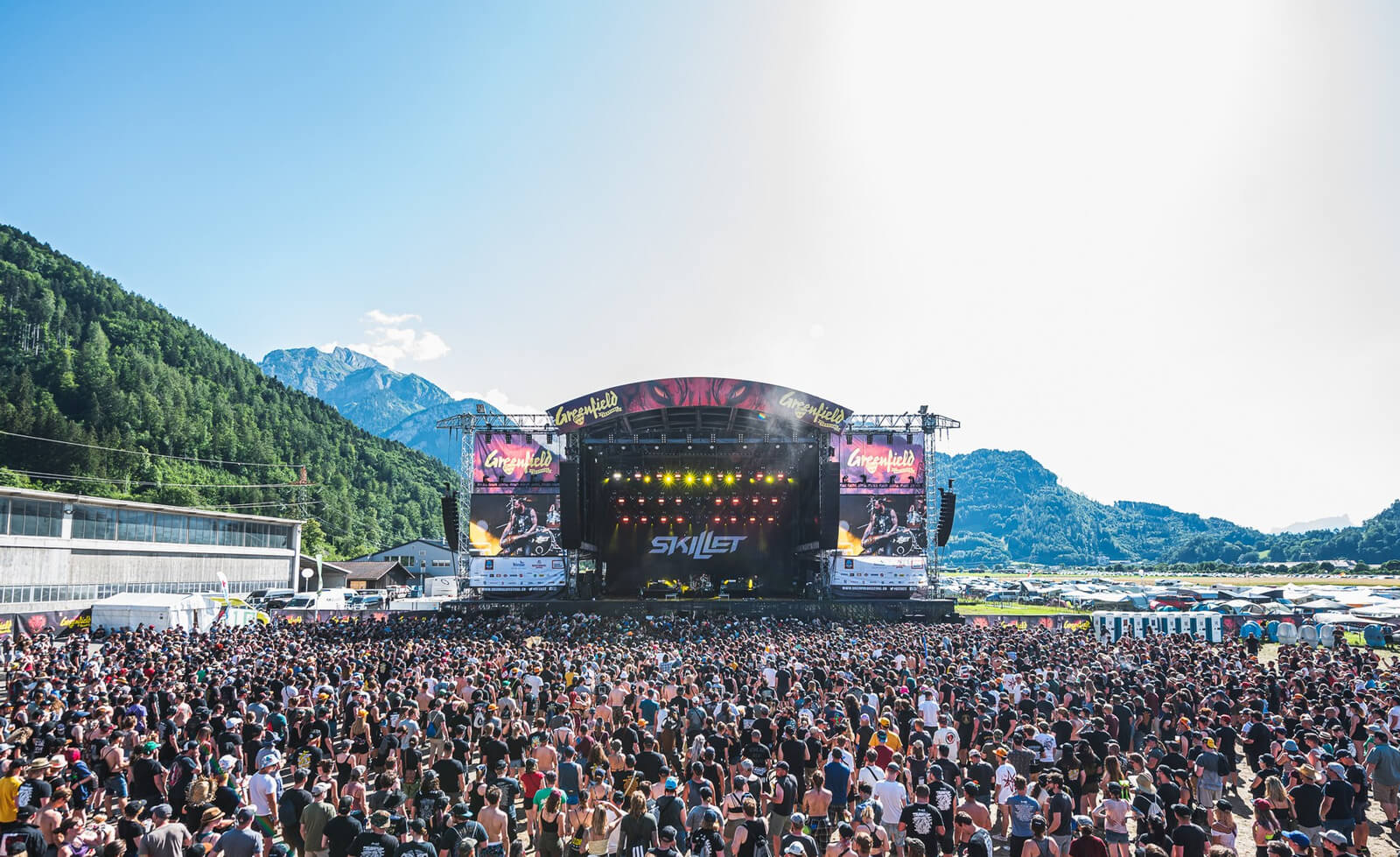 Greenfield Interlaken Music Festivals in Switzerland