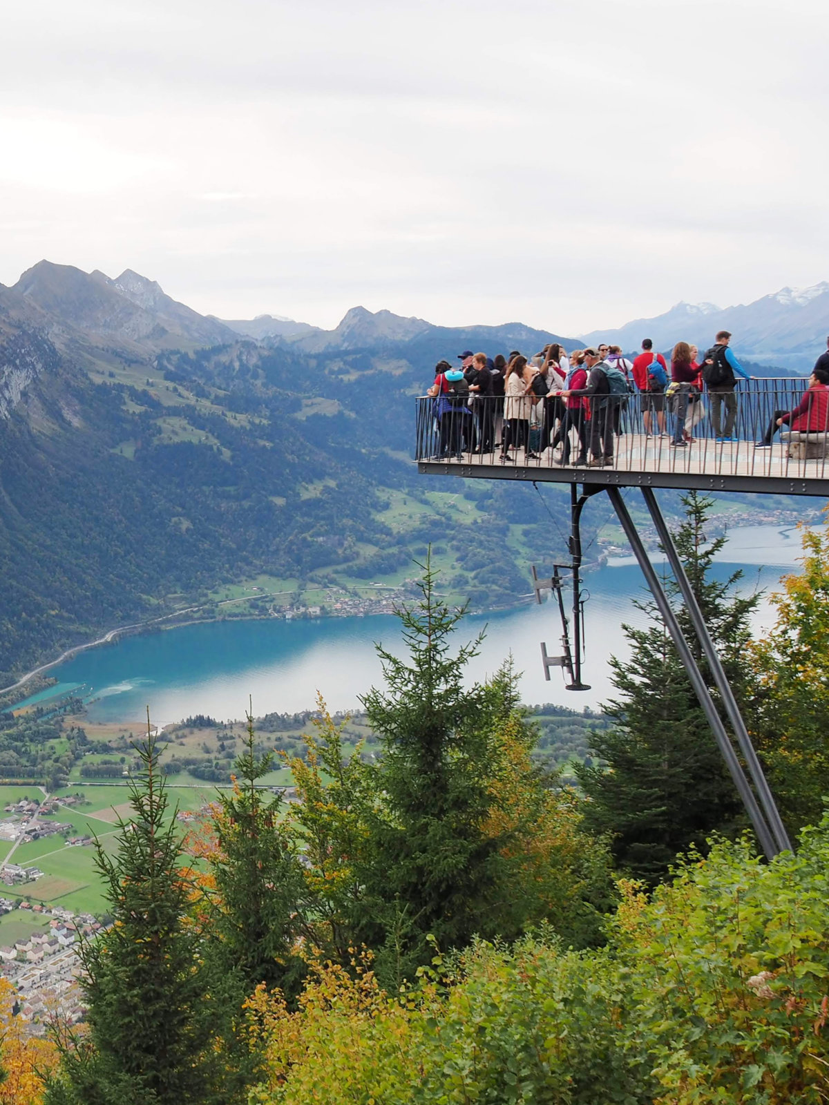 Harder Kulm Viewing Platform in Interlaken