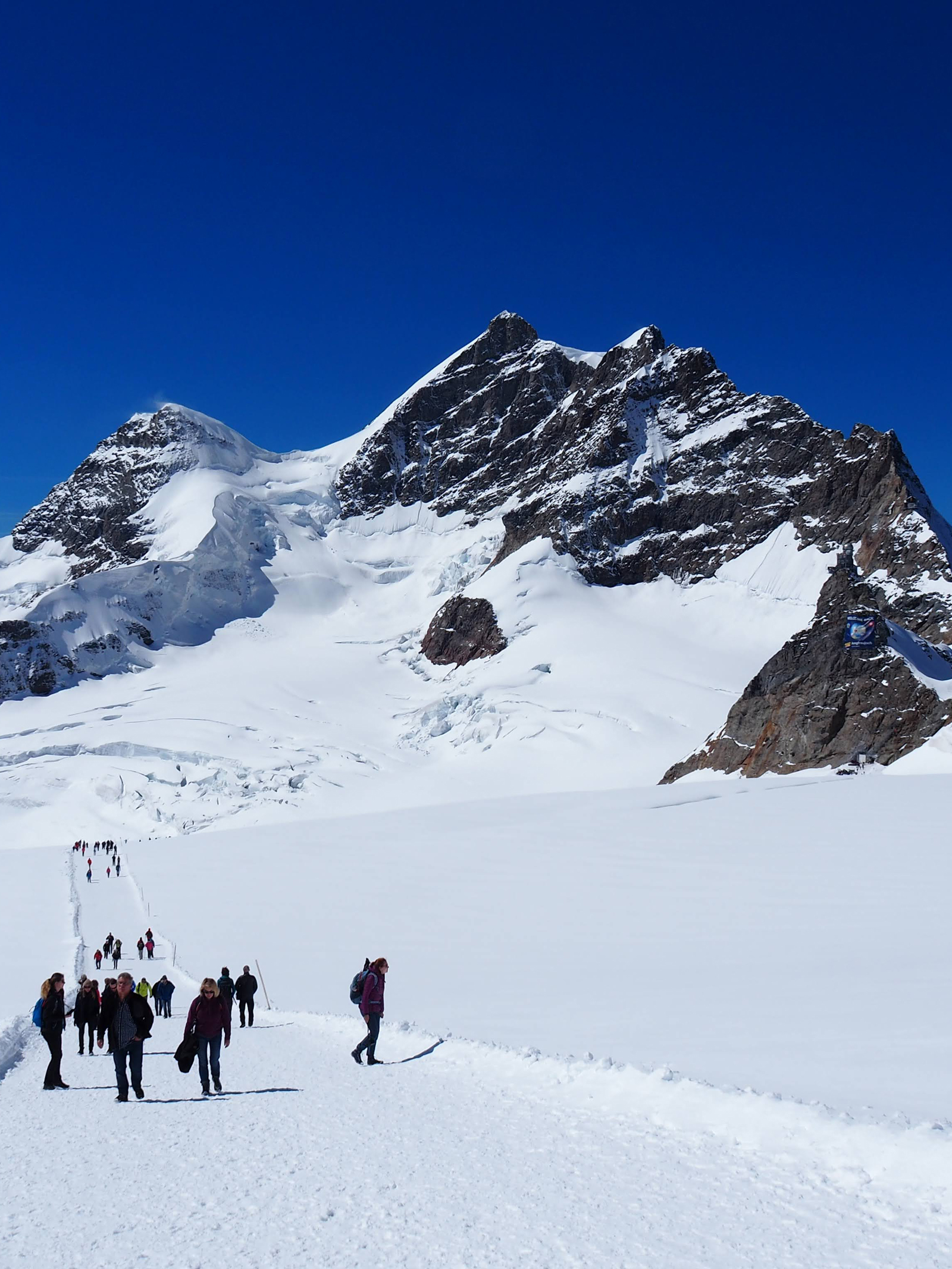 Jungfraujoch Glacier Hiking