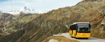 Furka Pass Postal Bus Route