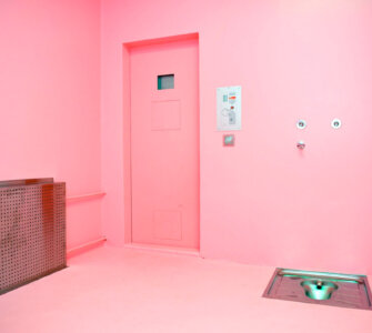 Cool Down Pink Swiss Prisons Cell in Switzerland - Copyright Color Motion GmbH