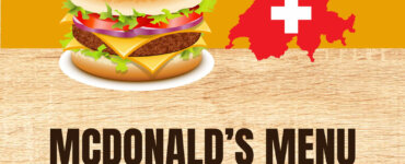 McDonalds Menu in Switzerland