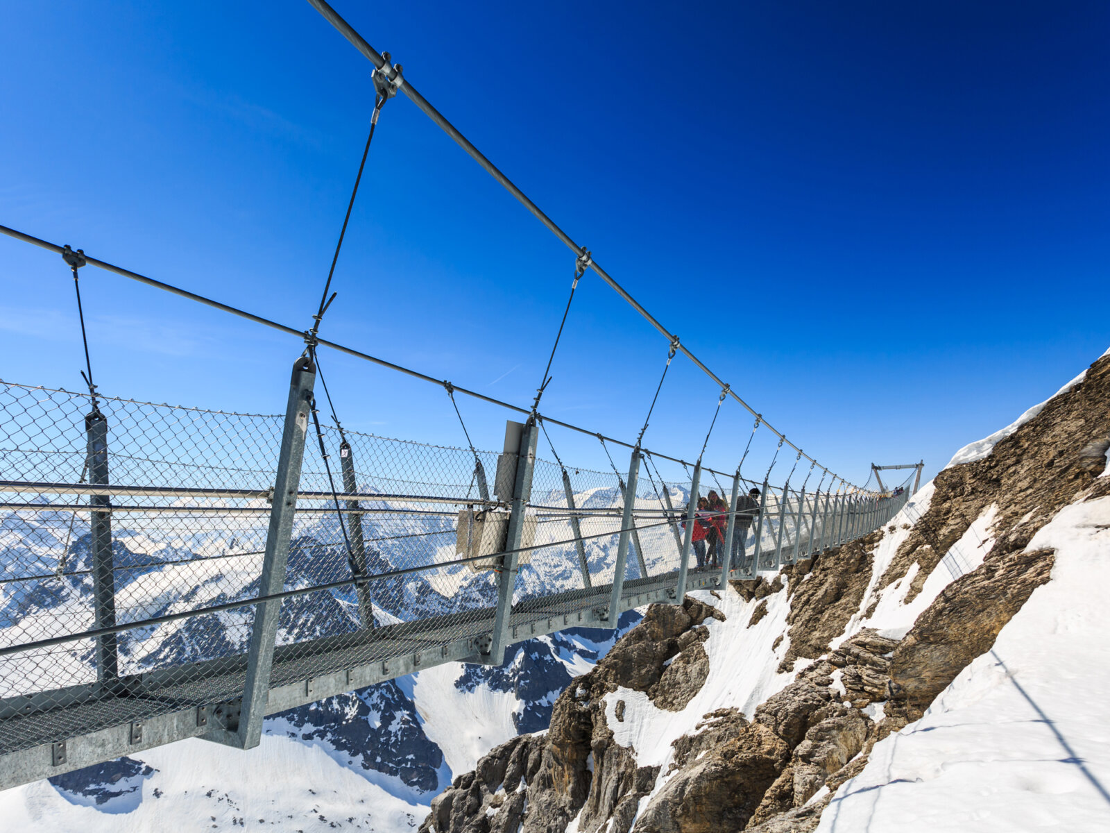Mount Titlis Cliff Walk Suspension Bridge