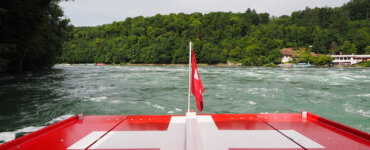 Rhine Falls Boat - Is Swiss And Switzerland The Same?