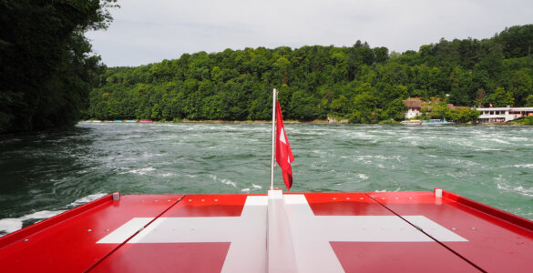 Rhine Falls Boat - Is Swiss And Switzerland The Same?