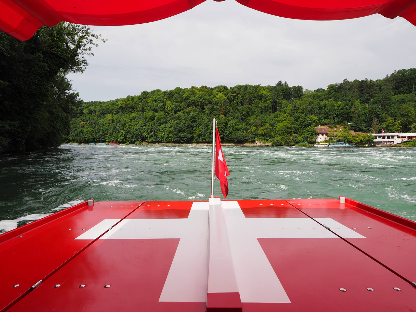 Rhine Falls Boat - Is Swiss And Switzerland The Same?