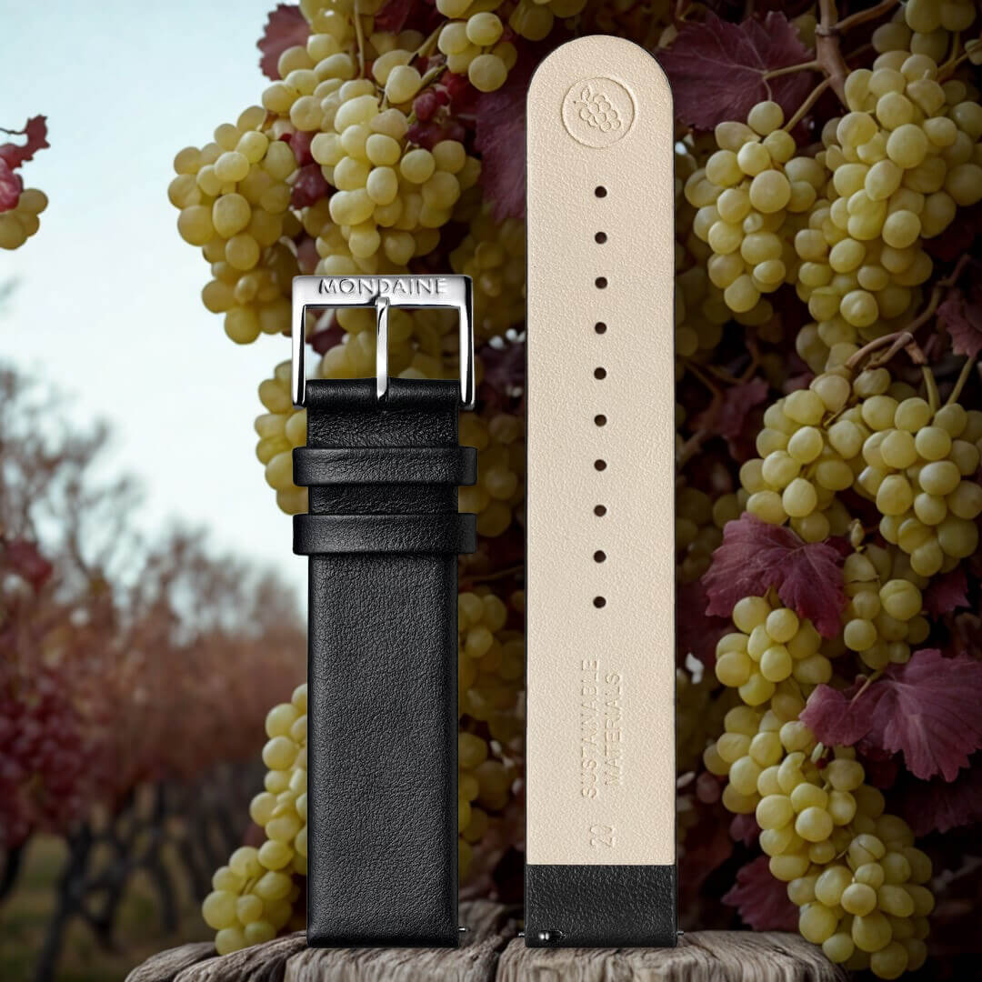 MONDAINE Vegan Grape Leather Straps