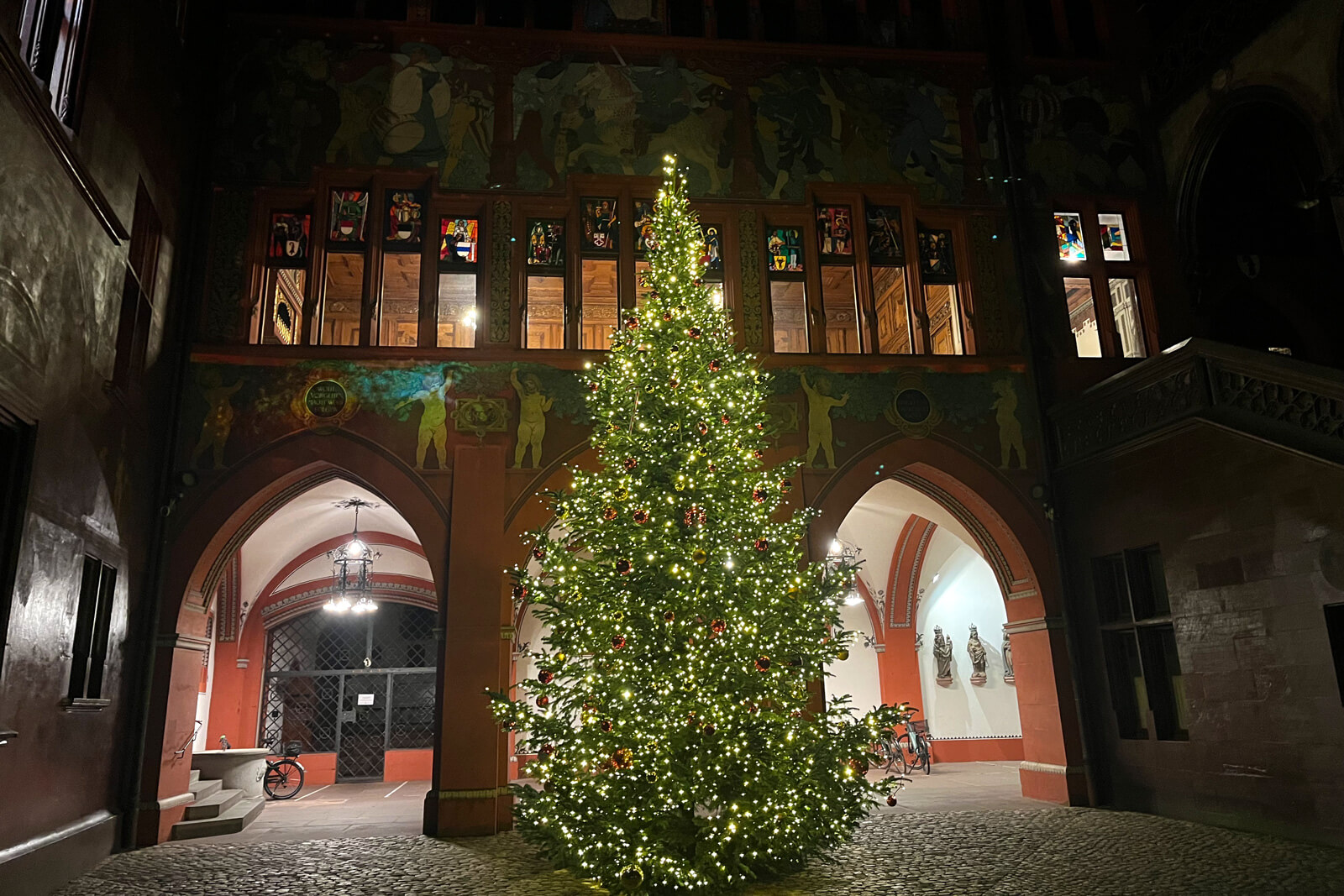 Christmas Stroll in Basel -Marktplatz