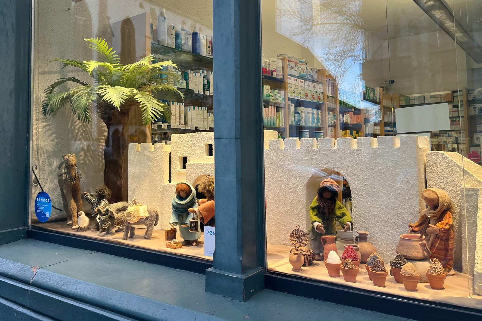 Christmas Stroll in Basel - Nativity Scene