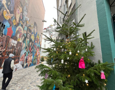 Christmas Stroll in Basel -Rümelinsplatz