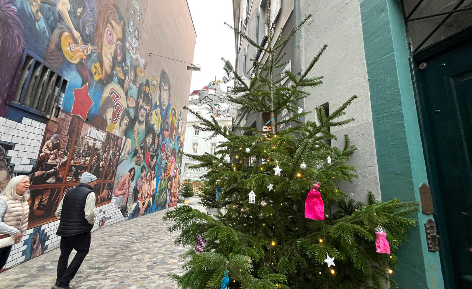 Christmas Stroll in Basel -Rümelinsplatz