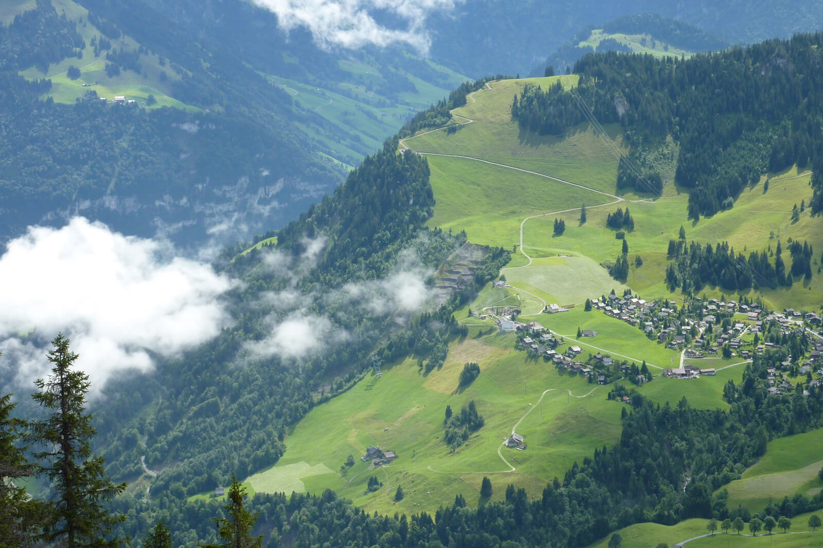 Stanserhorn Cable Car Guide - View from Top