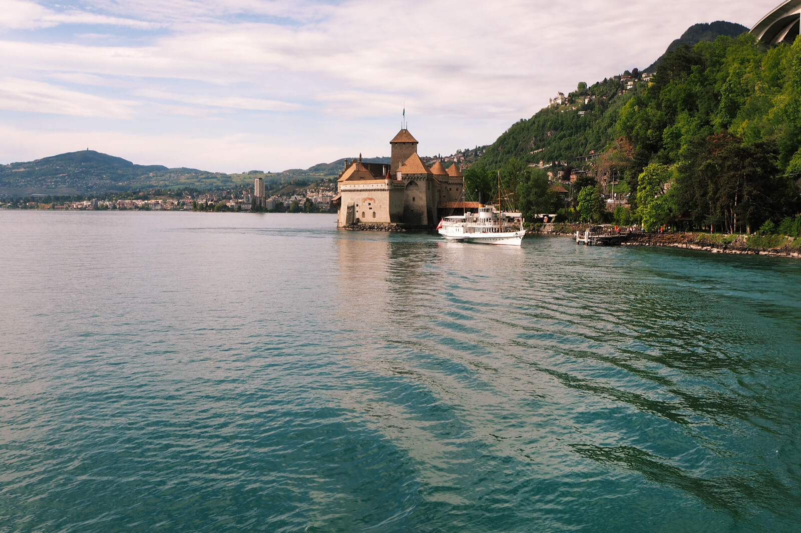 Lake Geneva Boat Rental - Chillon Castle
