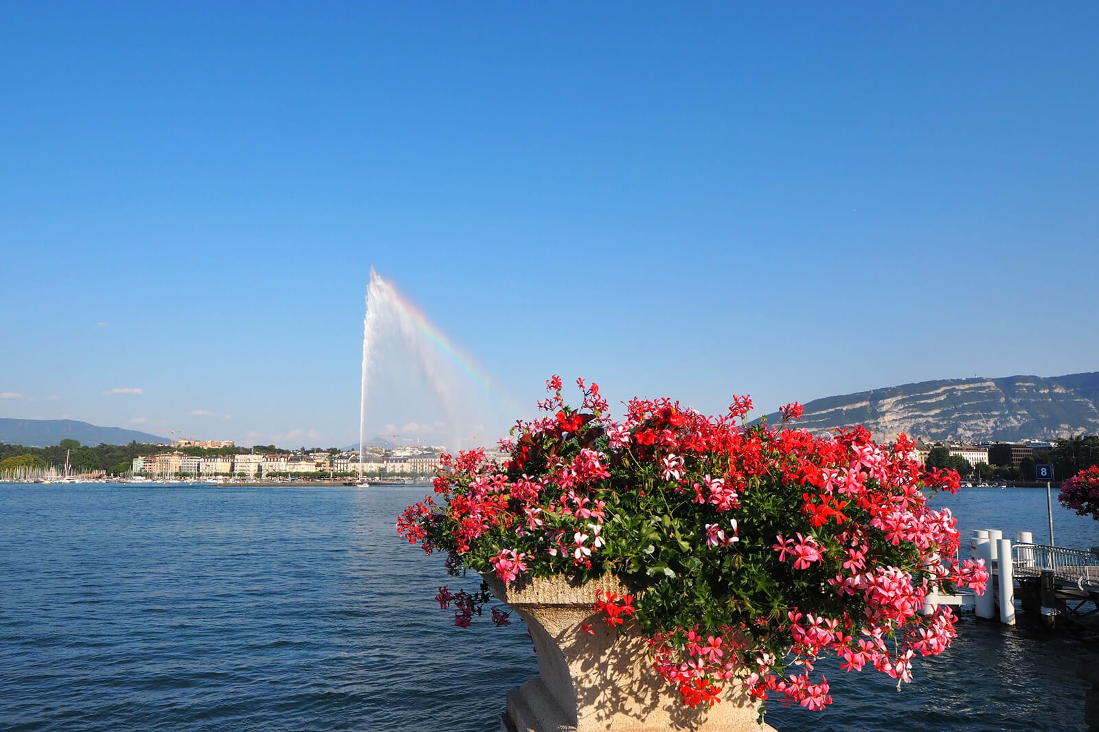 Lake Geneva Boat Rental - Jet d'Eau Geneva