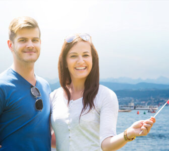 Mixed Nationality Couple in Switzerland