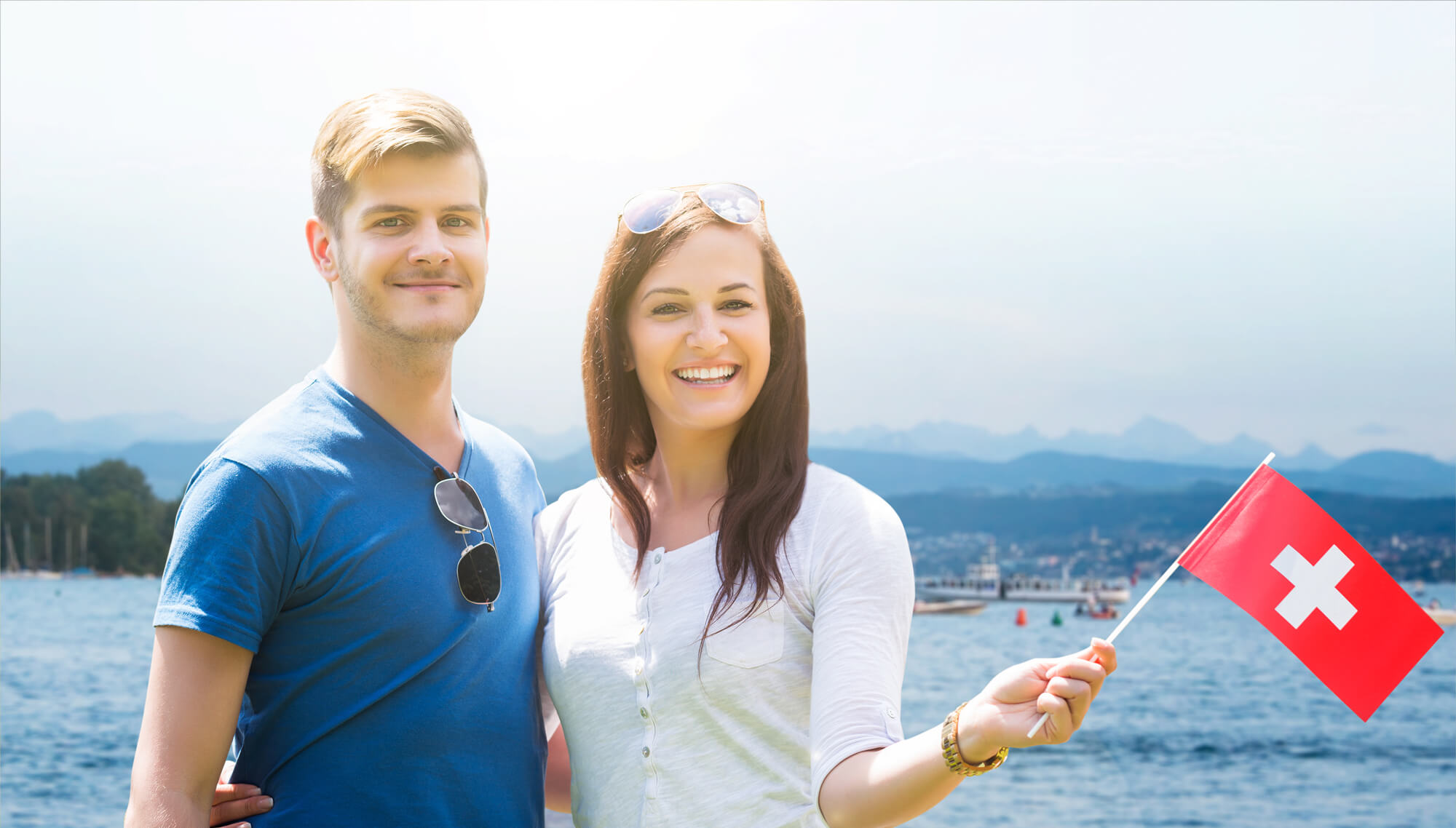 Mixed Nationality Couple in Switzerland
