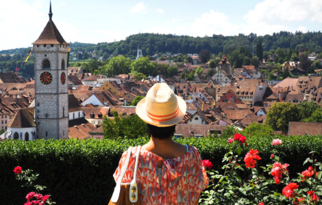 Time in Switzerland - Schaffhausen Clocktower